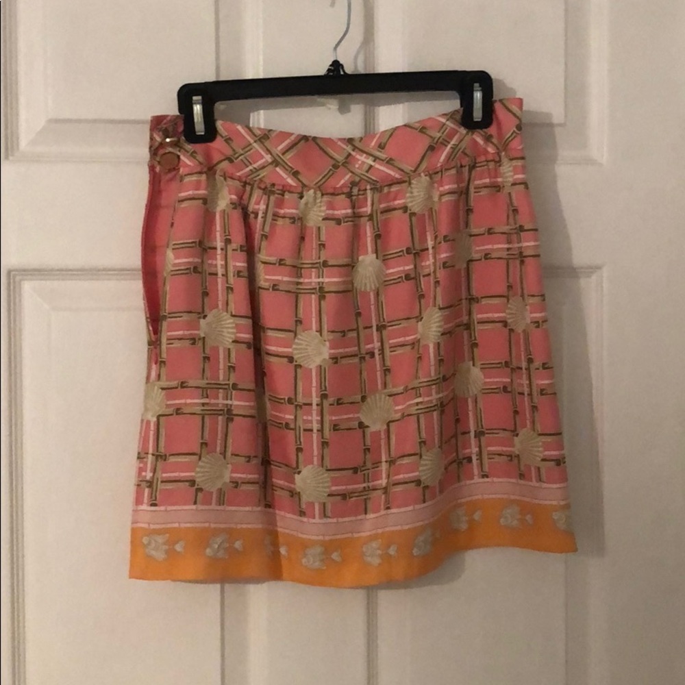 Vineyard vines silk shell and fish skirt